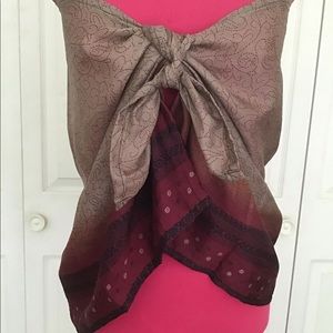 NWOT Handmade Mini Sarong